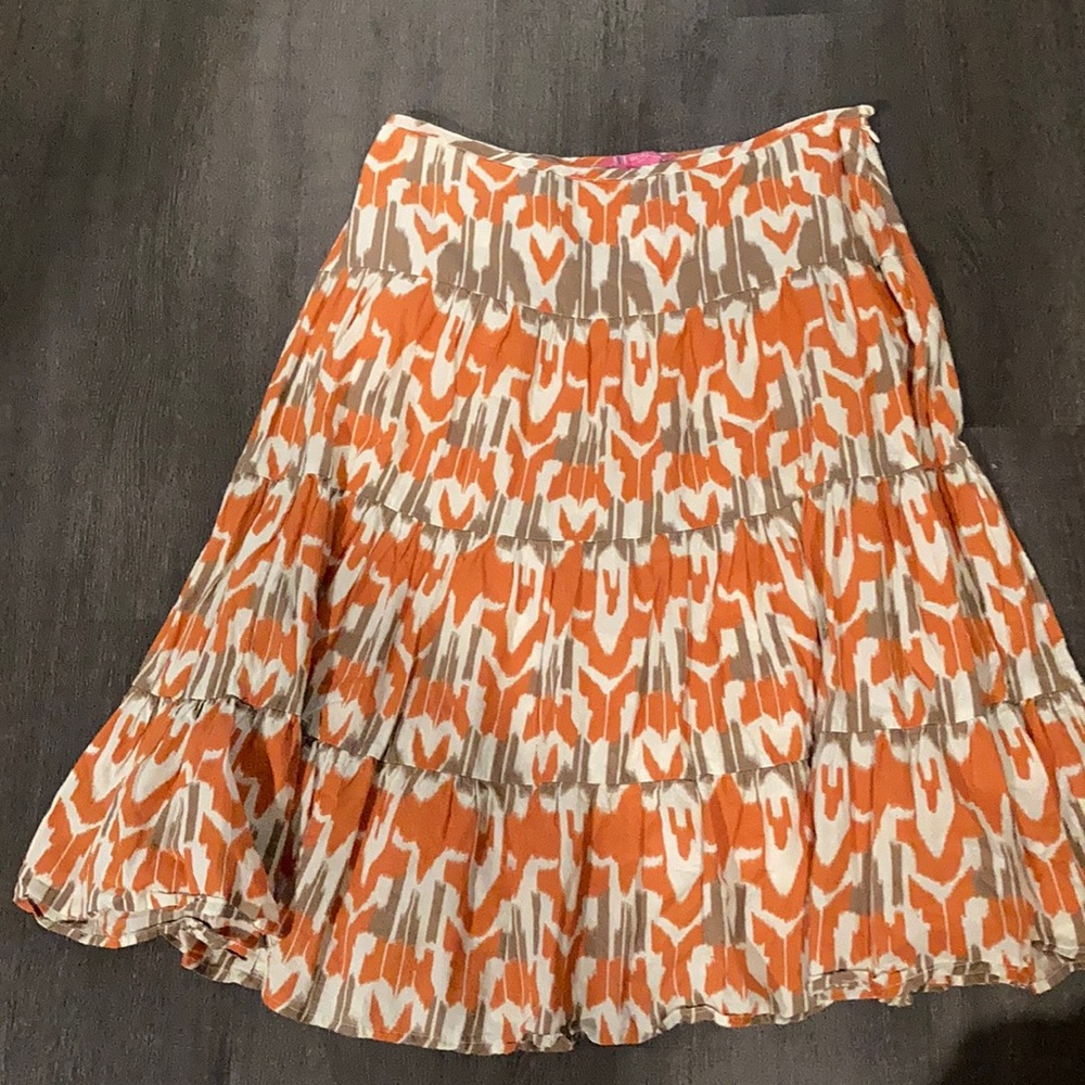 Multi colored skirt